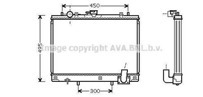 RAD.MITSUBISHI L200 TD96-01