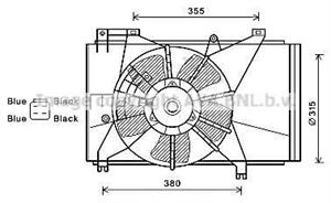 VENT.MAZDA 2 1.3 07-