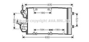 COND.OPEL ASTRA H 1.9 CDTI 04-