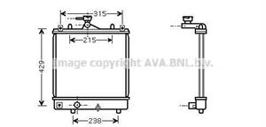 RAD.OPEL AGILA 1.0/1.2 00-