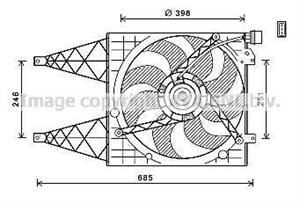 VW7532-VENT.VW FOX 1.4 TDI 05-