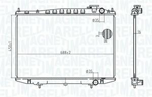 RADIATORE NISSAN PICK-UP D22