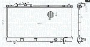 RADIATORE MAZDA 323 - FORD TIERRA