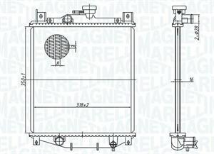 RADIATORE SUZUKI SWIFT II-CULTUS