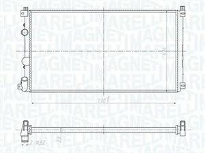 RADIATORE RENAULT MASTER II FURGONATO (FD