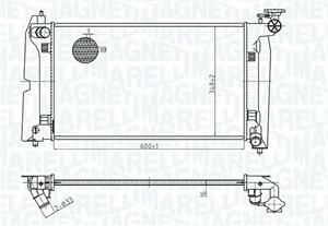 RADIATORE TOYOTA HUASEN-PA0912