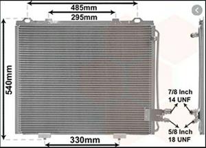 CONDENSATORE MERCEDES E-CLASS W210