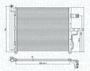 CONDENSATORE HYUNDAI ACCENT II 1.3