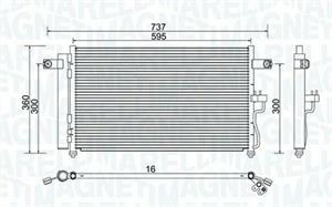 CONDENSATORE HYUNDAI ACCENT II (LC) 1.5 CRD