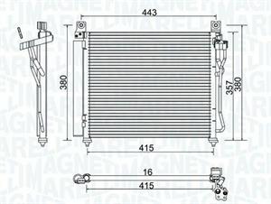 CONDENSATORE KIA PICANTO (SA)