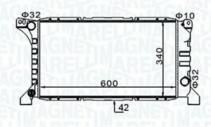 RADIATORE FORD TRANSIT(E )