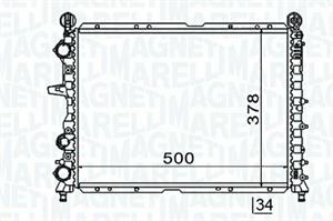 RADIATORE ALFA ROMEO 155 (167) FIAT - LANCIA -