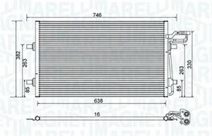 CONDENSATORE VOLVO C30-S40-V50