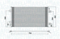 CONDENSATORE NISSAN, RENAULT ,OPEL