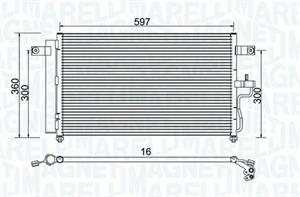 CONDENSATORE HYUNDAI ACCENT II 1.5-1.6