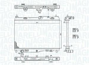 RADIATORE FORD FORD