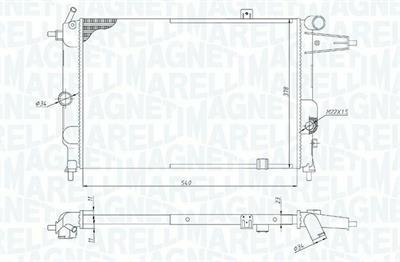 RADIATORE OPEL CALIBRA A (C89) 2.0 I (M07