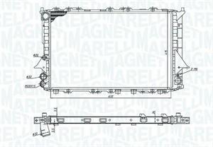 RADIATORE AUDI A6 AVANT(4B5, C5) 2.5 TDI