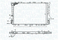 RADIATORE AUDI A6 AVANT(4B5, C5) 2.5 TDI