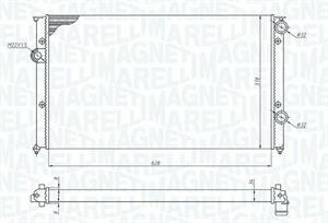 RADIATORE VW GOLF III (1H1) 1.9 TD,GTD