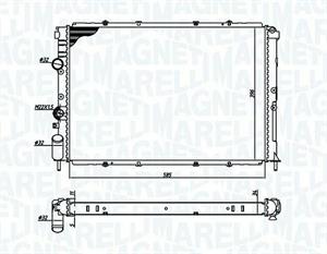 RADIATORE RENAULT MEGANE I