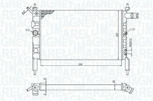 RADIATORE OPEL ASTRA F(T92)