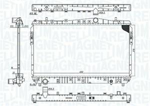 RADIATORE CHEVROLET LACETTI