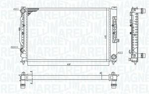 RADIATORE AUDI A4 B5