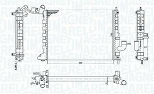 RADIATORE OPEL VECTRA B STATION WAGON (J9