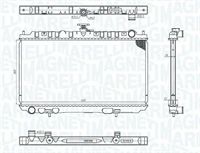 RADIATORE NISSAN ALMERA II