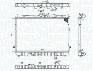 RADIATORE KIA CARENS II (FJ) 2.0 CRDI