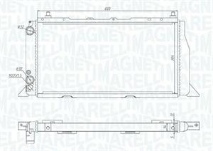 RADIATORE AUDI 80 (8C2,B4) 2.0