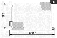 CONDENSATORE FIAT 500 (312_) -FORD KA-LANCIA