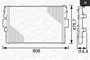 RADIATORE IVECO DAILY IV