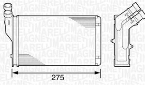 RADIATOREE RISCALDAMENTO CITROEN - PEUGEOT -