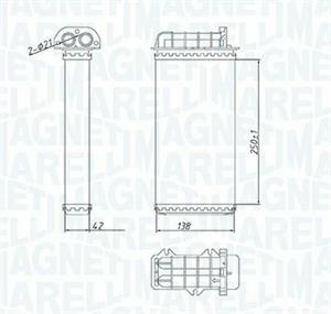 RISCALDATORE FIAT BRAVA- ALFA -