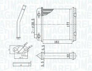 RISCALDATORE OPEL ASTRAF