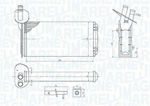 RISCALDATORE VW TRANSPORTER IV-FORD-OPEL-DAEWOO-PEU-