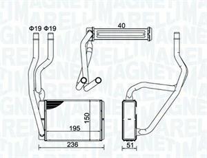 RISCALDATORE FORD FIESTA V