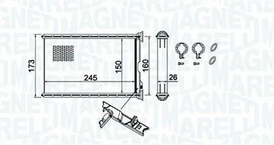 RISCALDATORE BMW 1-3-X3