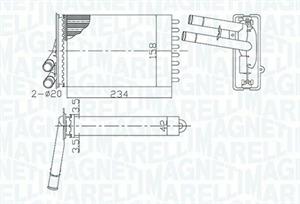 RISCALDATORE VW PASSAT-A4