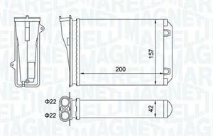 RISCALDATORE CITROEN 208-2008