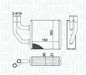 RISCALDATORE FORD GALAXY - SEAT - VW -