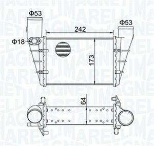 INTERCOOLER VW PASSAT-A6