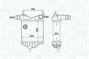 INTERCOOLER FIAT PUNTO 188