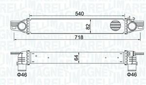 INTERCOOLER FIAT FIORINO-QUBO