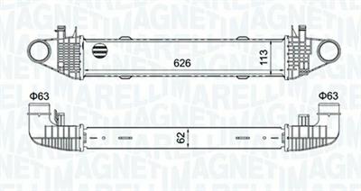 INTERCOOLER MERCEDES CLASSE C
