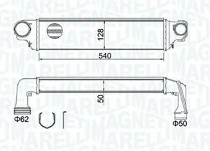 INTERCOOLER BMW 3 (E46)