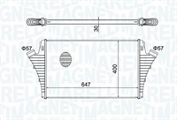 INTERCOOLER SAAB 9-3 -VECTRA C