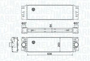 INTERCOOLER VW CRAFTER 2F-2E